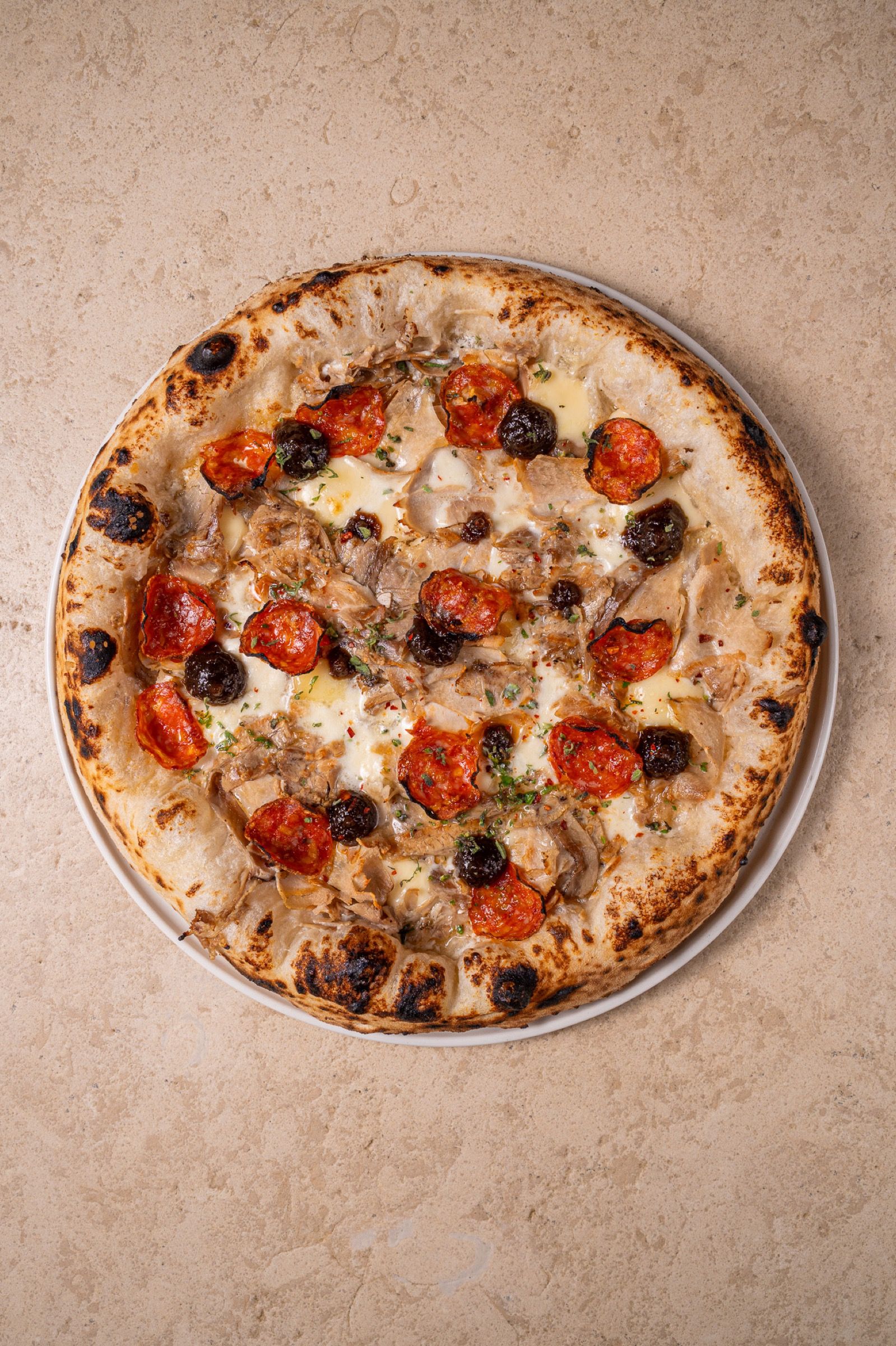 Pizza salsiccia