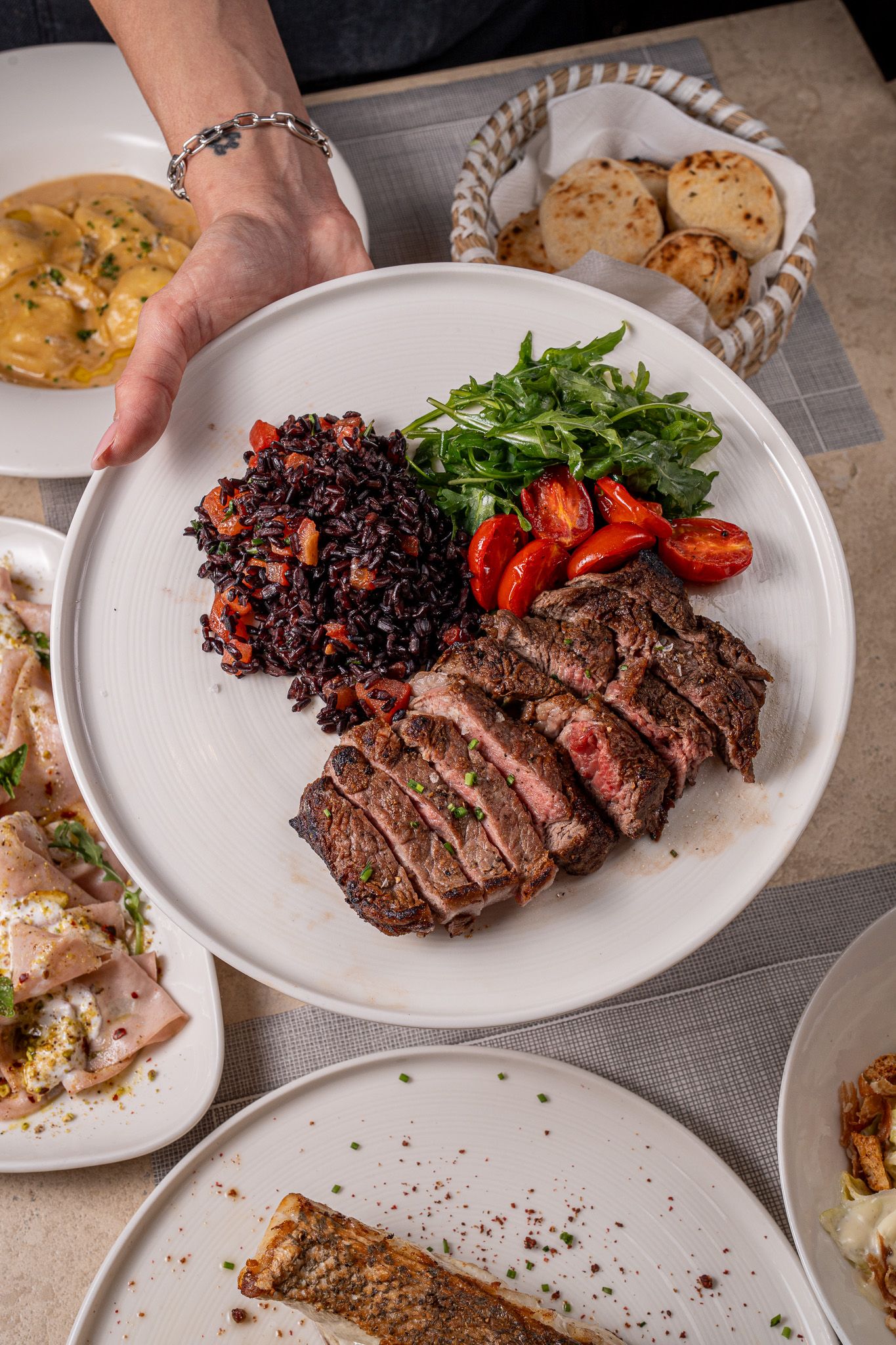 Ribeye, μαύρο ρύζι